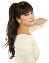 Wigs2you 馬尾 日本正品 長 微卷 時尚 夾式馬尾 甜美可愛型WS-5015-MB